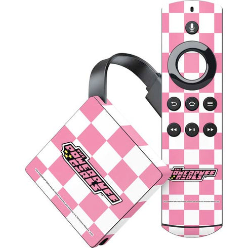 Cartoon Network Powerpuff Girls Checkered Amazon Fire TV Skin