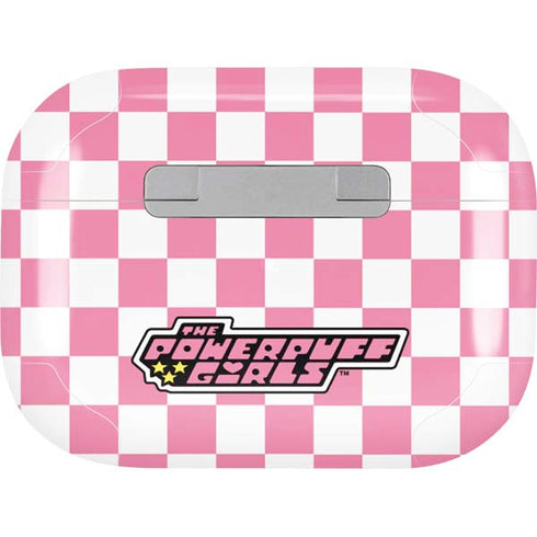 Cartoon Network Powerpuff Girls Checkered Apple AirPods Pro Skin