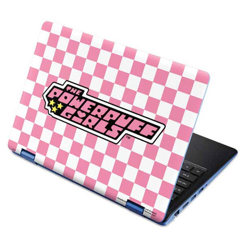 Cartoon Network Powerpuff Girls Checkered Aspire R11 11.6in Skin