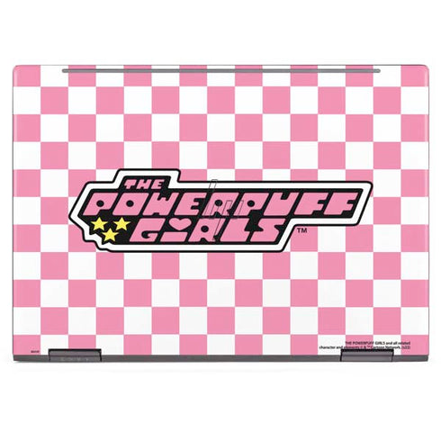 Cartoon Network Powerpuff Girls Checkered HP Envy Skin