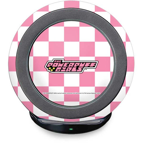 Cartoon Network Powerpuff Girls Checkered Fast Charge Wireless Charging Stand Skin