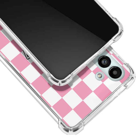Cartoon Network Powerpuff Girls Checkered Galaxy A13 5G Clear Case