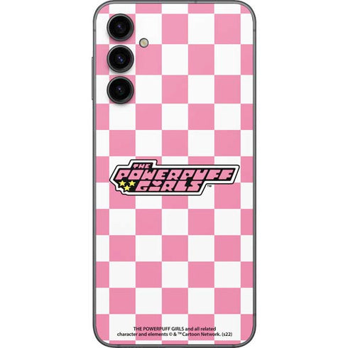 Cartoon Network Powerpuff Girls Checkered Galaxy A14 5G Skin