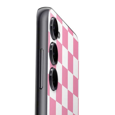 Cartoon Network Powerpuff Girls Checkered Galaxy A14 5G Skin