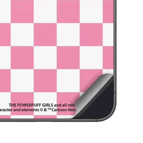 Cartoon Network Powerpuff Girls Checkered Galaxy A14 5G Skin