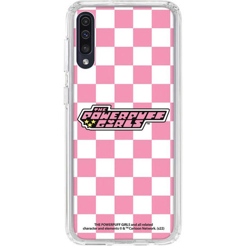 Cartoon Network Powerpuff Girls Checkered Galaxy A50 Clear Case