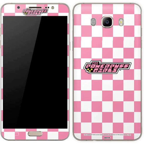 Cartoon Network Powerpuff Girls Checkered Galaxy J7 Skin
