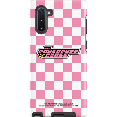 Cartoon Network Powerpuff Girls Checkered Galaxy Note 10 Pro Case