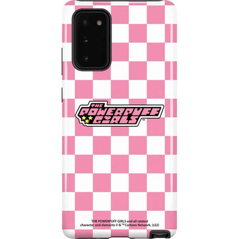 Cartoon Network Powerpuff Girls Checkered Galaxy Note20 5G Pro Case