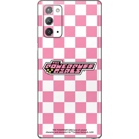 Cartoon Network Powerpuff Girls Checkered Galaxy Note20 5G Skin