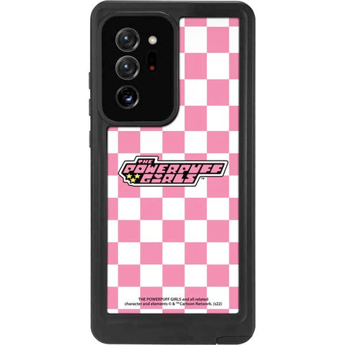 Cartoon Network Powerpuff Girls Checkered Galaxy Note20 Ultra 5G Waterproof Case