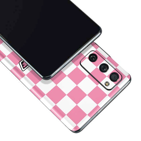 Cartoon Network Powerpuff Girls Checkered Galaxy S20 Fan Edition Skin