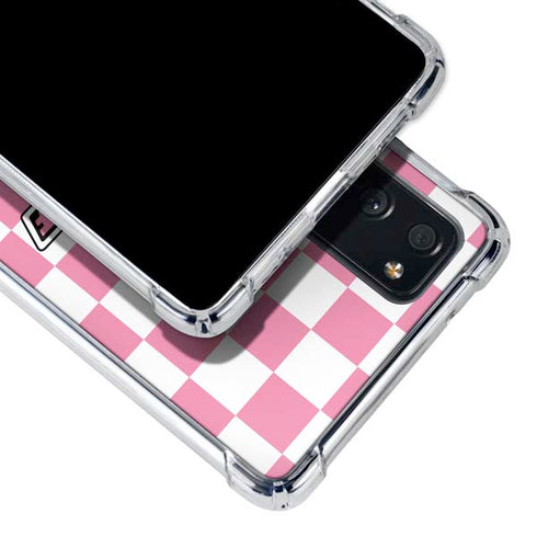 Cartoon Network Powerpuff Girls Checkered Galaxy S20 FE Clear Case