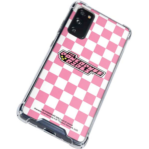 Cartoon Network Powerpuff Girls Checkered Galaxy S20 FE Clear Case