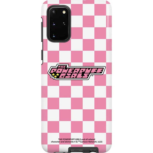 Cartoon Network Powerpuff Girls Checkered Galaxy S20 Plus Pro Case