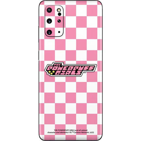 Cartoon Network Powerpuff Girls Checkered Galaxy S20 Plus Skin