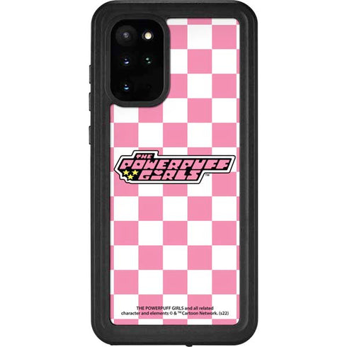 Cartoon Network Powerpuff Girls Checkered Galaxy S20 Plus Waterproof Case