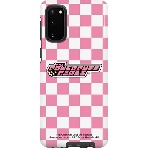 Cartoon Network Powerpuff Girls Checkered Galaxy S20 Pro Case
