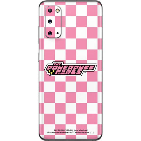 Cartoon Network Powerpuff Girls Checkered Galaxy S20 Skin