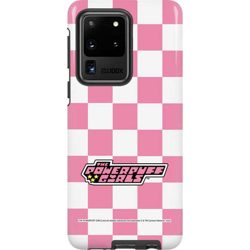 Cartoon Network Powerpuff Girls Checkered Galaxy S20 Ultra 5G Pro Case