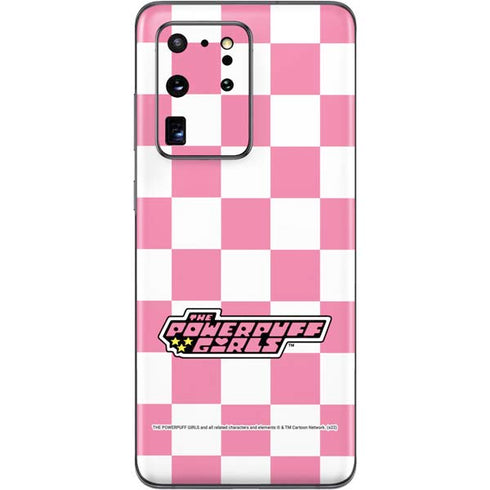 Cartoon Network Powerpuff Girls Checkered Galaxy S20 Ultra 5G Skin