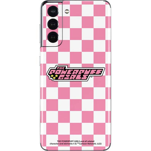 Cartoon Network Powerpuff Girls Checkered Galaxy S21 5G Skin