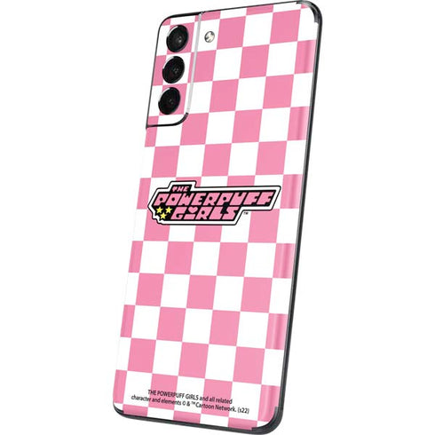 Cartoon Network Powerpuff Girls Checkered Galaxy S21 5G Skin