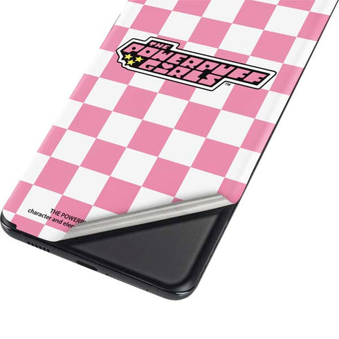 Cartoon Network Powerpuff Girls Checkered Galaxy S21 5G Skin