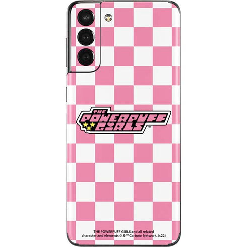 Cartoon Network Powerpuff Girls Checkered Galaxy S21 Plus 5G Skin