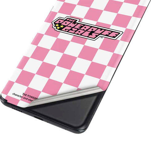 Cartoon Network Powerpuff Girls Checkered Galaxy S21 Plus 5G Skin