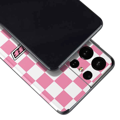 Cartoon Network Powerpuff Girls Checkered Galaxy S21 Ultra 5G Skin