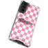 Cartoon Network Powerpuff Girls Checkered Galaxy S22 Clear Case