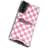 Cartoon Network Powerpuff Girls Checkered Galaxy S22 Plus Clear Case