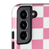 Cartoon Network Powerpuff Girls Checkered Galaxy S22 Plus Pro Case