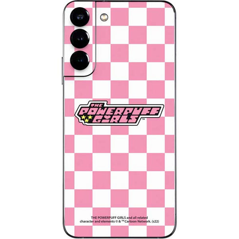 Cartoon Network Powerpuff Girls Checkered Galaxy S22 Plus Skin