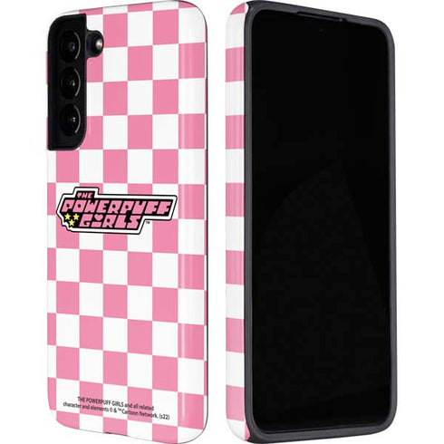 Cartoon Network Powerpuff Girls Checkered Galaxy S22 Pro Case
