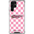 Cartoon Network Powerpuff Girls Checkered Galaxy S22 Ultra Clear Case