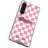 Cartoon Network Powerpuff Girls Checkered Galaxy S23 Clear Case