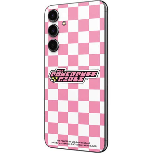 Cartoon Network Powerpuff Girls Checkered Galaxy S23 FE Skin