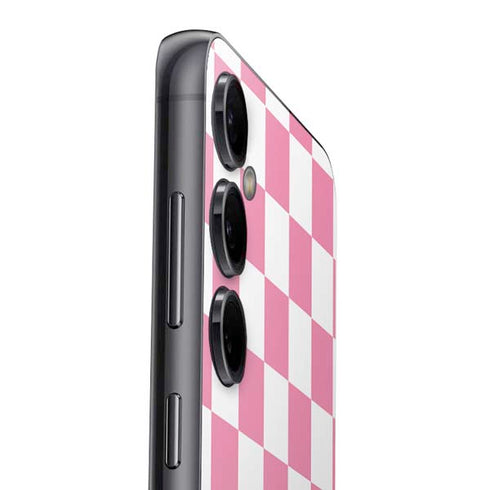 Cartoon Network Powerpuff Girls Checkered Galaxy S23 FE Skin