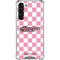 Cartoon Network Powerpuff Girls Checkered Galaxy S23 Plus Clear Case