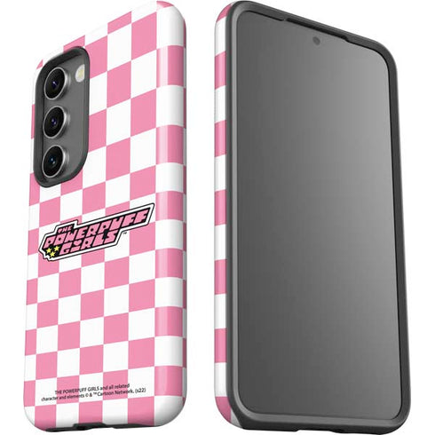 Cartoon Network Powerpuff Girls Checkered Galaxy S23 Pro Case