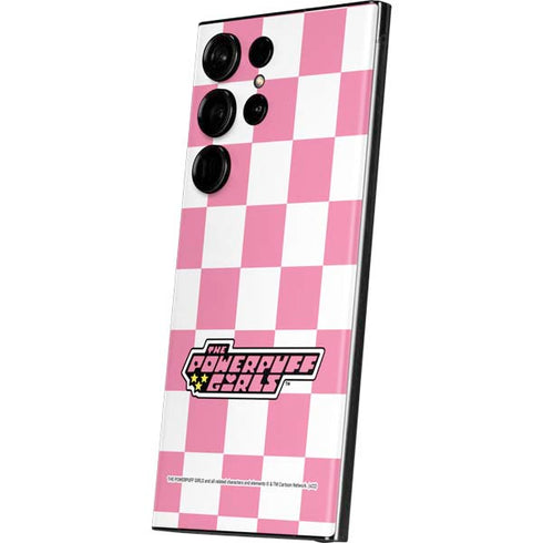 Cartoon Network Powerpuff Girls Checkered Galaxy S23 Ultra Skin