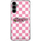 Cartoon Network Powerpuff Girls Checkered Galaxy S24 Plus Clear Case