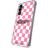 Cartoon Network Powerpuff Girls Checkered Galaxy S24 Plus Clear Case