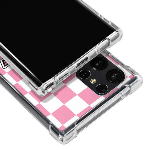 Cartoon Network Powerpuff Girls Checkered Galaxy S24 Ultra Clear Case