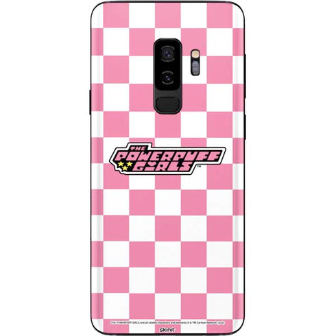 Cartoon Network Powerpuff Girls Checkered Galaxy S9 Plus Skin