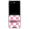 Cartoon Network Powerpuff Girls Checkered Galaxy Z Flip5 5G Clear Case