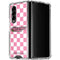 Cartoon Network Powerpuff Girls Checkered Galaxy Z Fold4 5G Clear Case