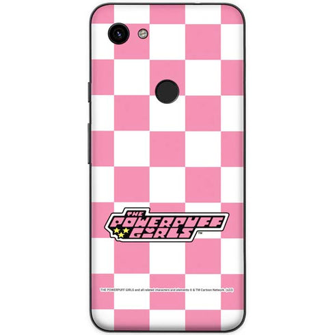 Cartoon Network Powerpuff Girls Checkered Google Pixel 3a XL Skin